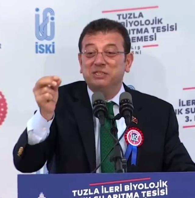 İmamoğlu'nun gergin geçen Tuzla'daki açılış töreninde yaptığı 'lan'lı konuşma gündem oldu