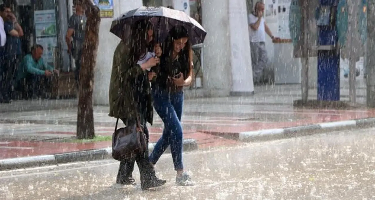 Meteorolojiden 3 bölge için sağanak uyarısı yapıldı