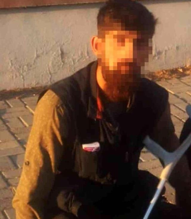 'Sakatım' diyerek dilenen şahıs sulama kanalından koşarak çıktı 'Sakatım' diyerek dilenen şahıs sulama kanalından koşarak çıktı