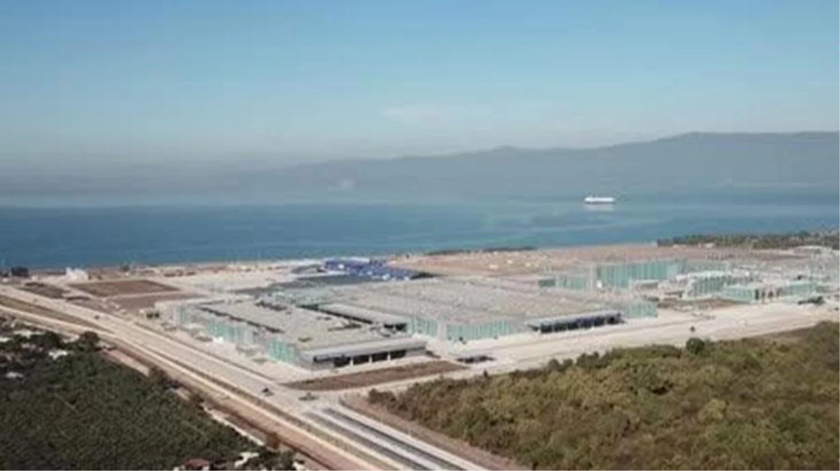 29 Ekim\'de açılacak TOGG fabrikası havadan görüntülendi