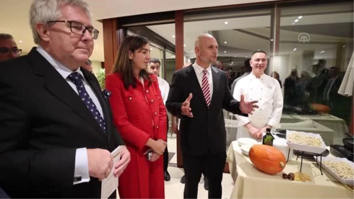 Mersin haber | Türk ve Akdeniz lezzetleri Brüksel\'de Avrupalı diplomatlara tanıtıldı