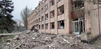 Ukrayna Ordusu tarafından Rus güçlerinden geri alınan Vysokopillya kasabası harabeye döndü