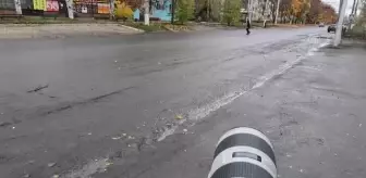 AA ekibi Ukrayna'da en sıcak çatışmaların yaşandığı Bahmut şehrini görüntüledi (2)