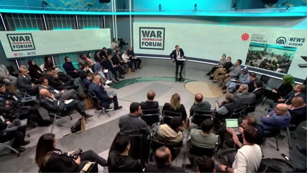 AA\'nın "Savaş Muhabirliği ve Kriz Bölgelerinde Habercilik Forumu"nda değişen çatışma şartları tartışıldı (1)