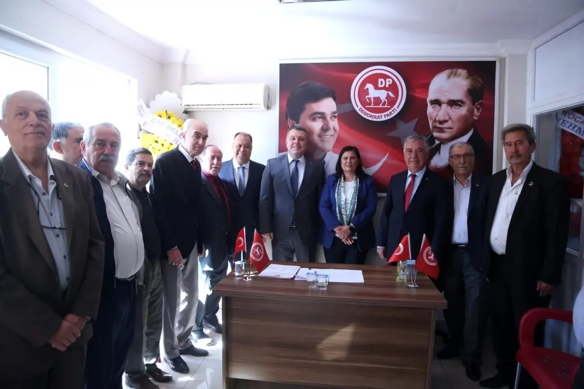 Başkan Çerçioğlu, Çine\'de Demokrat Parti kongresine katıldı