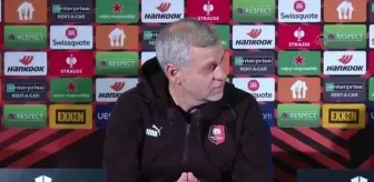 Fenerbahçe-Rennes maçının ardından - Bruno Genesio