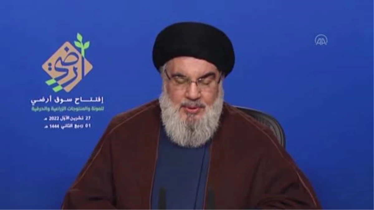 Hizbullah lideri Nasrallah: "(Deniz sınırı anlaşması) Lübnan için büyük bir zaferdir"