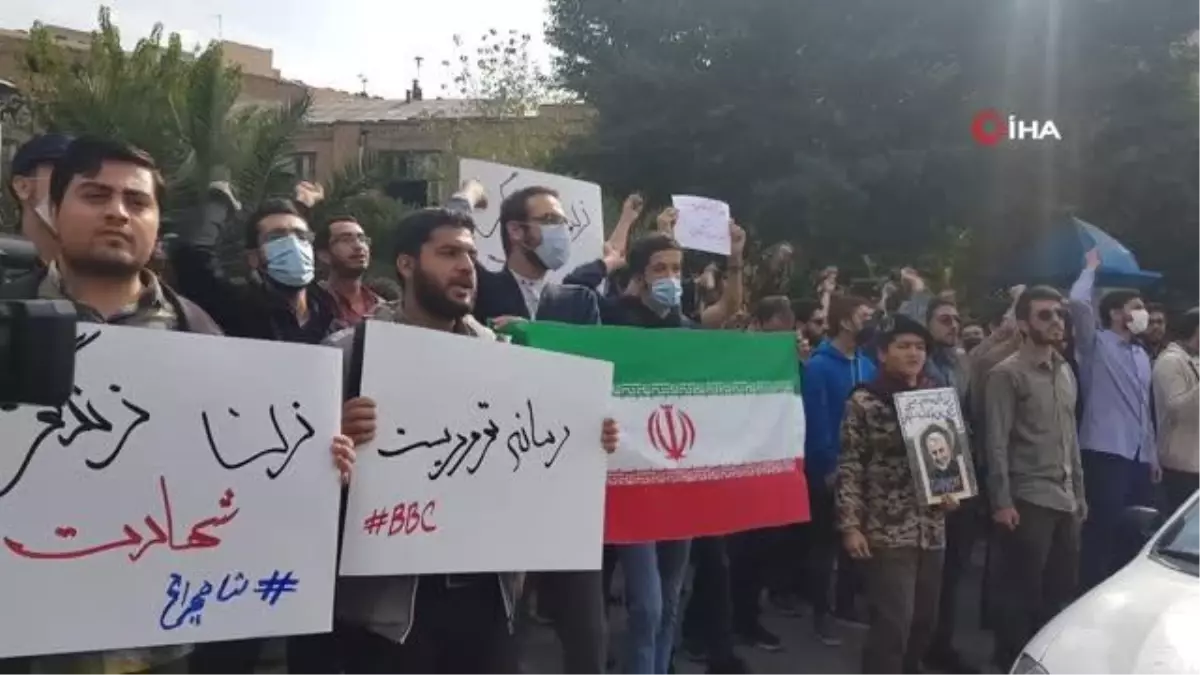 İran\'dan halkından İngiltere karşıtı protesto