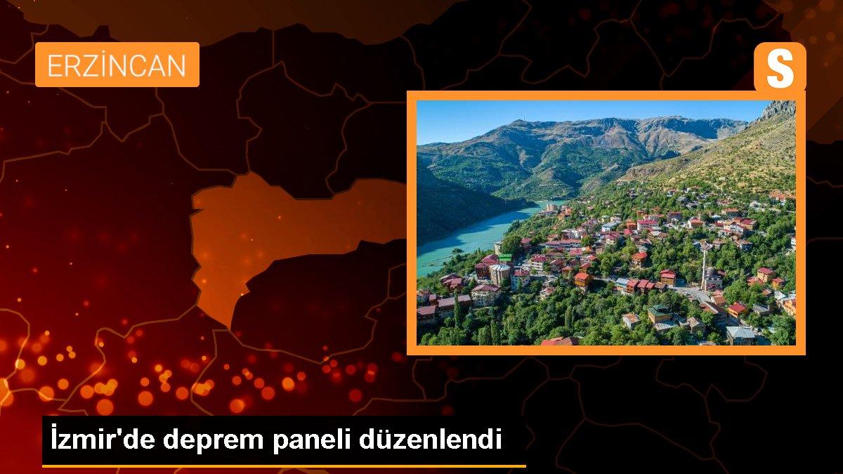 İzmir\'de deprem paneli düzenlendi