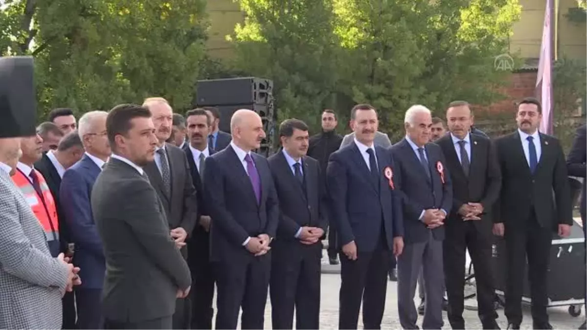 Tarihi Akköprü açılış töreni - Protokol konuşmaları