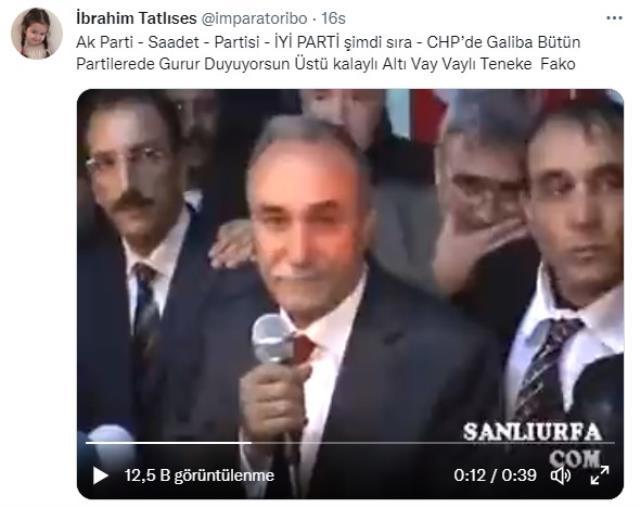 Tatlıses, 'Gerçek yüzünü göstereceğim' dediği Eşref Fakıbaba'nın 39 saniyelik videosunu paylaştı Tatlıses, 'Gerçek yüzünü göstereceğim' dediği Eşref Fakıbaba'nın 39 saniyelik videosunu paylaştı