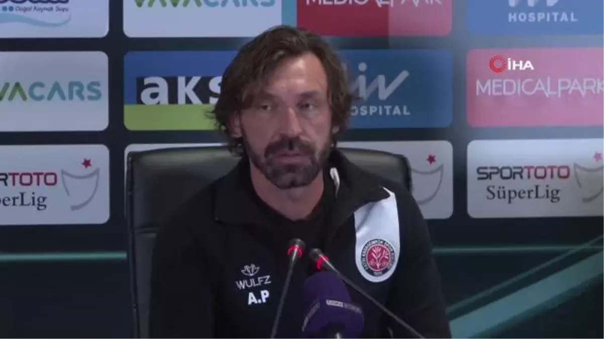 Andrea Pirlo: "Disiplinden kopmadık ama istediğimiz sonucu alamadık"