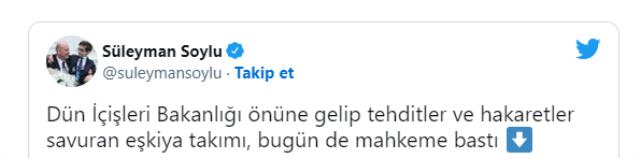 Bakan Soylu mahkeme heyetine sert ifadeler kullanan CHP'lilere 'Eşkıya' dedi! Gelen yanıt çok sert oldu Bakan Soylu mahkeme heyetine sert ifadeler kullanan CHP'lilere 'Eşkıya' dedi! Gelen yanıt çok sert oldu