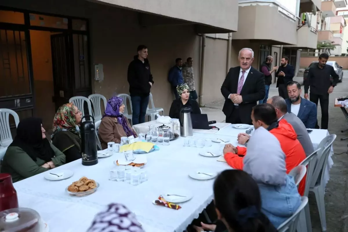 Başkan Aygün, ilçeye kazandırdıkları projeler hakkında vatandaşları bilgilendirdi