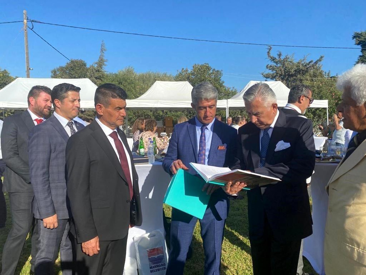 Başkan Oktay, Rodos\'ta resepsiyona katıldı
