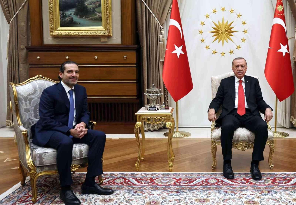 Cumhurbaşkanı Erdoğan, eski Lübnan Başbakanı Hariri\'yi kabul etti