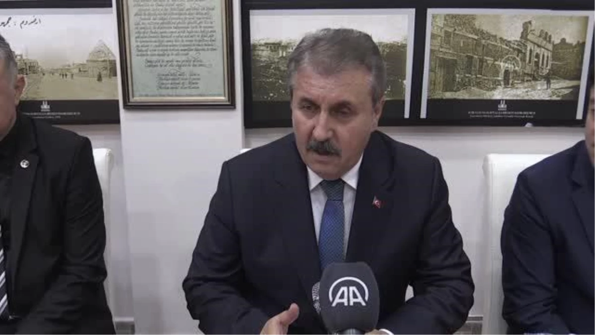 Destici: "(CHP\'lilerin mahkeme heyetine yönelik tepkisi) Anarşi ortamı oluşturuyorlar"