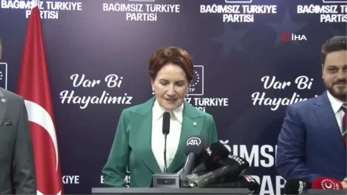 -İYİ Parti Genel Başkanı Akşener, BTP Genel Başkanı Baş\'ı ziyaret etti