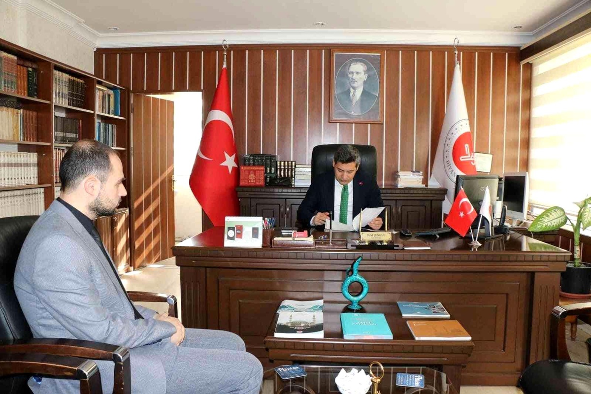 Kaymakam Özçelik\'ten kurumlara ziyaretler