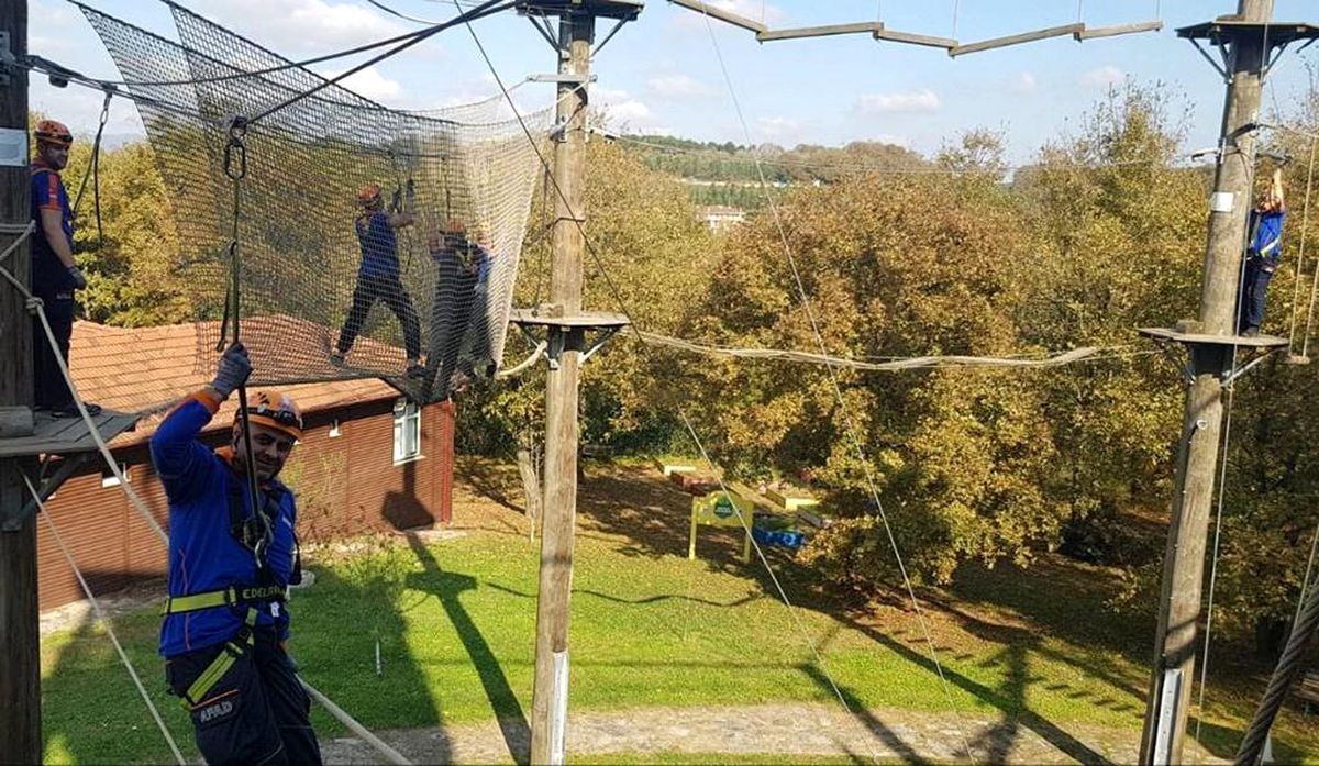 Macera Park\'ta AFAD eğitimi