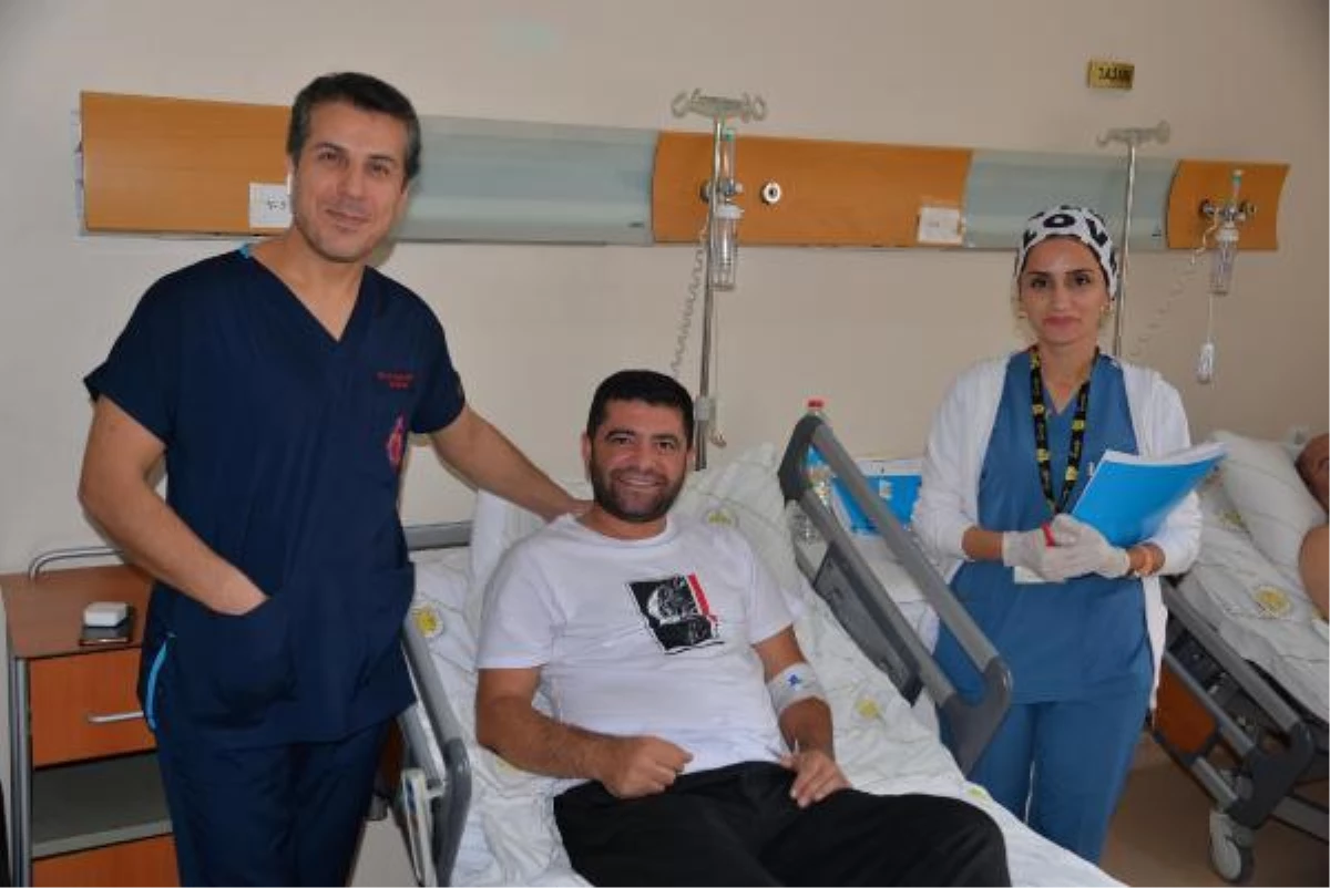 Nadir görülen hastalığına Diyarbakır\'da çare buldu