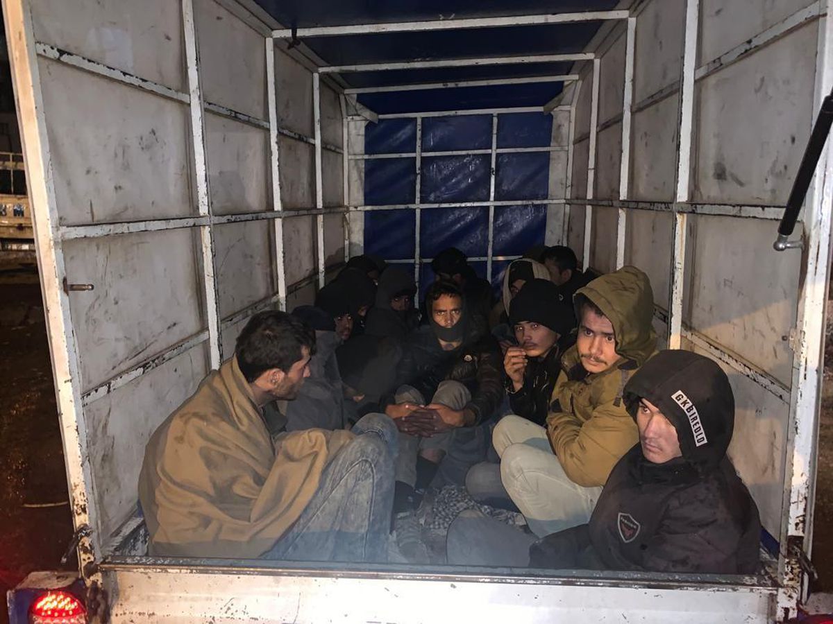 Şanlıurfa\'da 45 düzensiz göçmen yakalandı