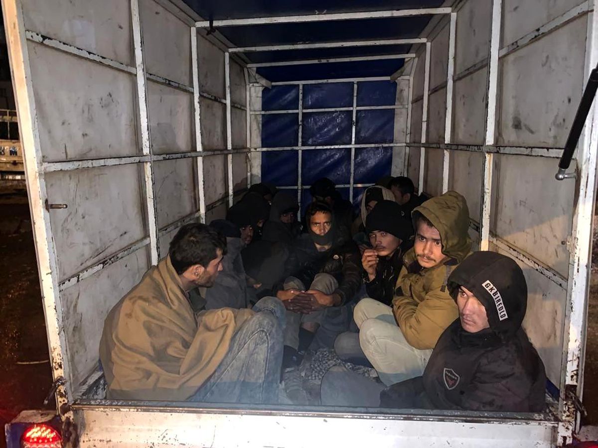 Şanlıurfa\'da 45 kaçak göçmen yakalandı