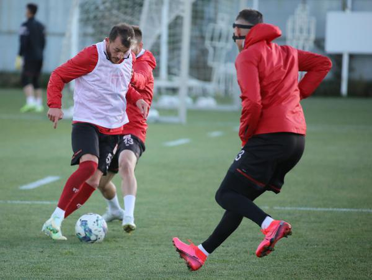 Sivasspor, Antalyaspor maçının hazırlıklarına başladı