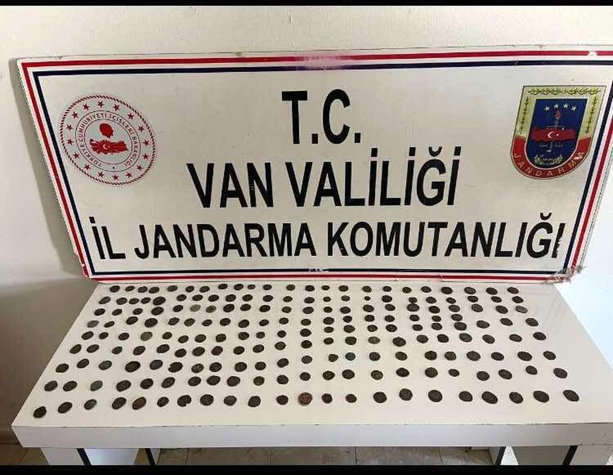 Van\'da 197 adet bronz sikke ele geçirildi
