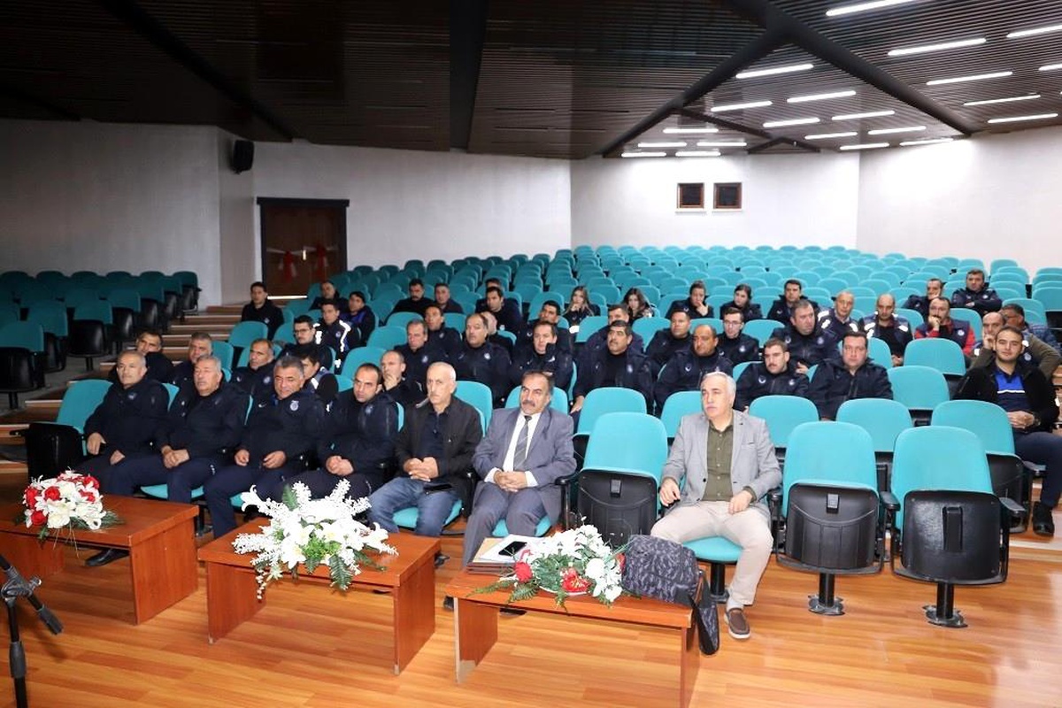 Zabıta personeline kaçakçılık ve uyuşturucu eğitimi