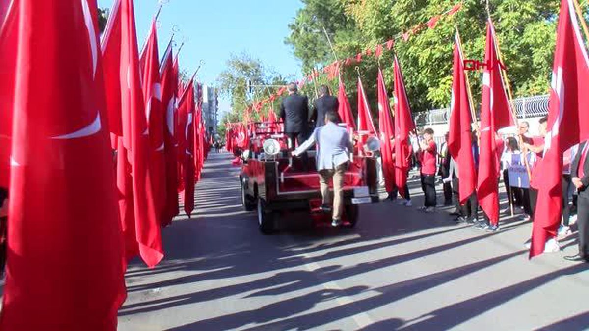 Antalya'da Cumhuriyet Bayramı coşkusu