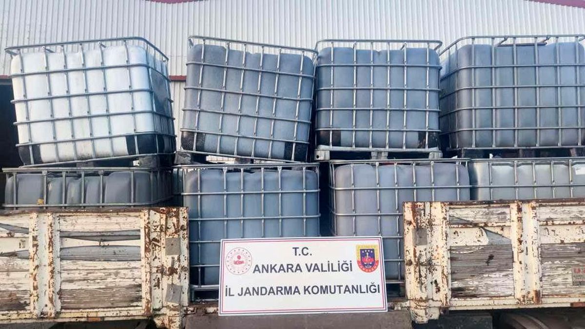 Başkentte kaçak yağ operasyonu