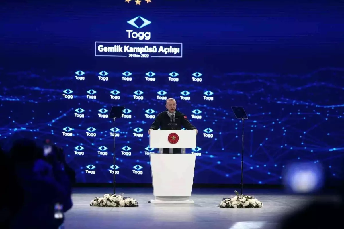 Cumhurbaşkanı Erdoğan: "Togg prestijli bir Türk markası olarak dünyada yolları süsleyecektir"