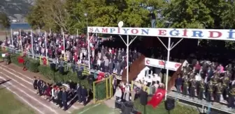 Eğirdir'de 29 Ekim Cumhuriyet Bayramı coşkusu