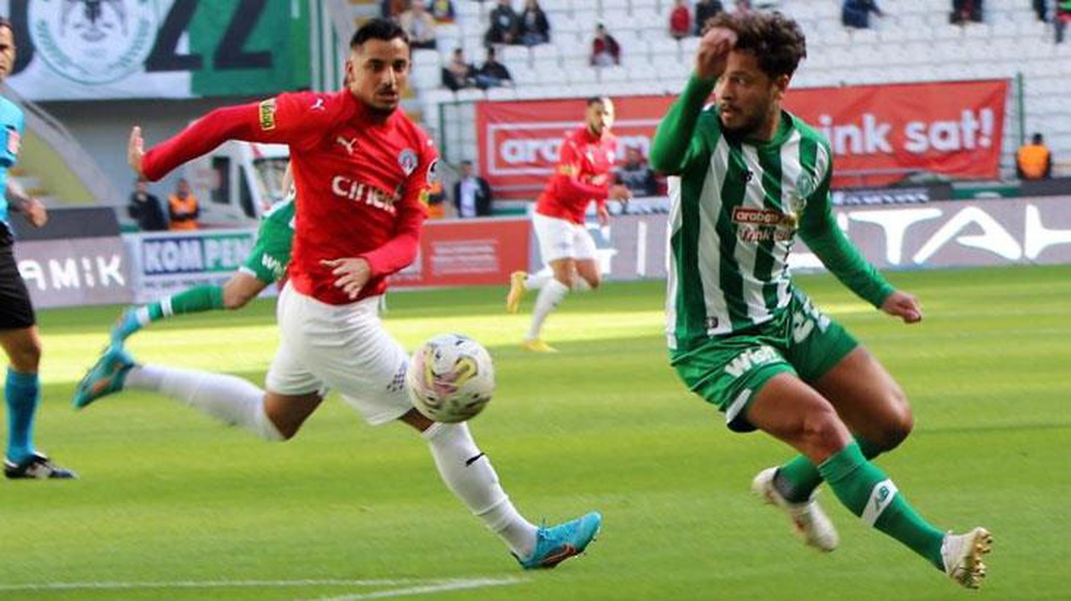 Konyaspor ile Kasımpaşa berabere kaldı! Galibiyet hasretleri 4 maça çıktı