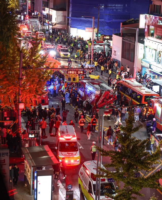 Güney Kore'de Cadılar Bayramı kutlamalarında izdiham: 59 ölü, 100 yaralı