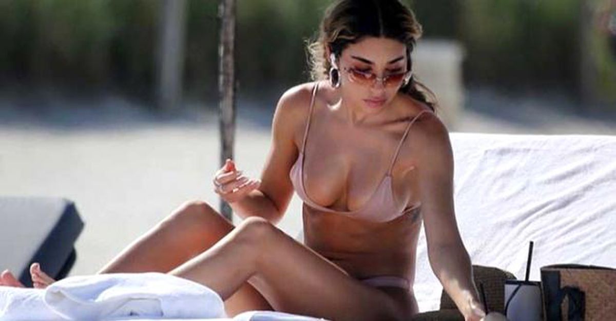Miami'de Görüntülendi! Plaj Tarzı Olay Oldu