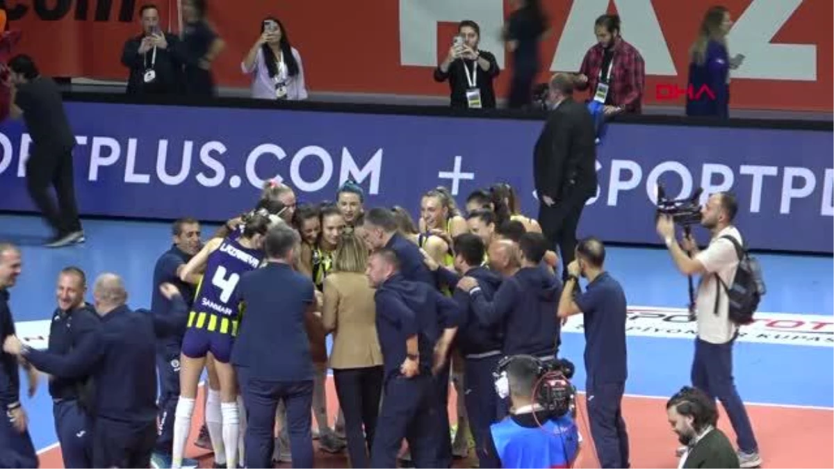SPOR Kadınlar Şampiyonlar Kupası\'nda zafer Fenerbahçe\'nin