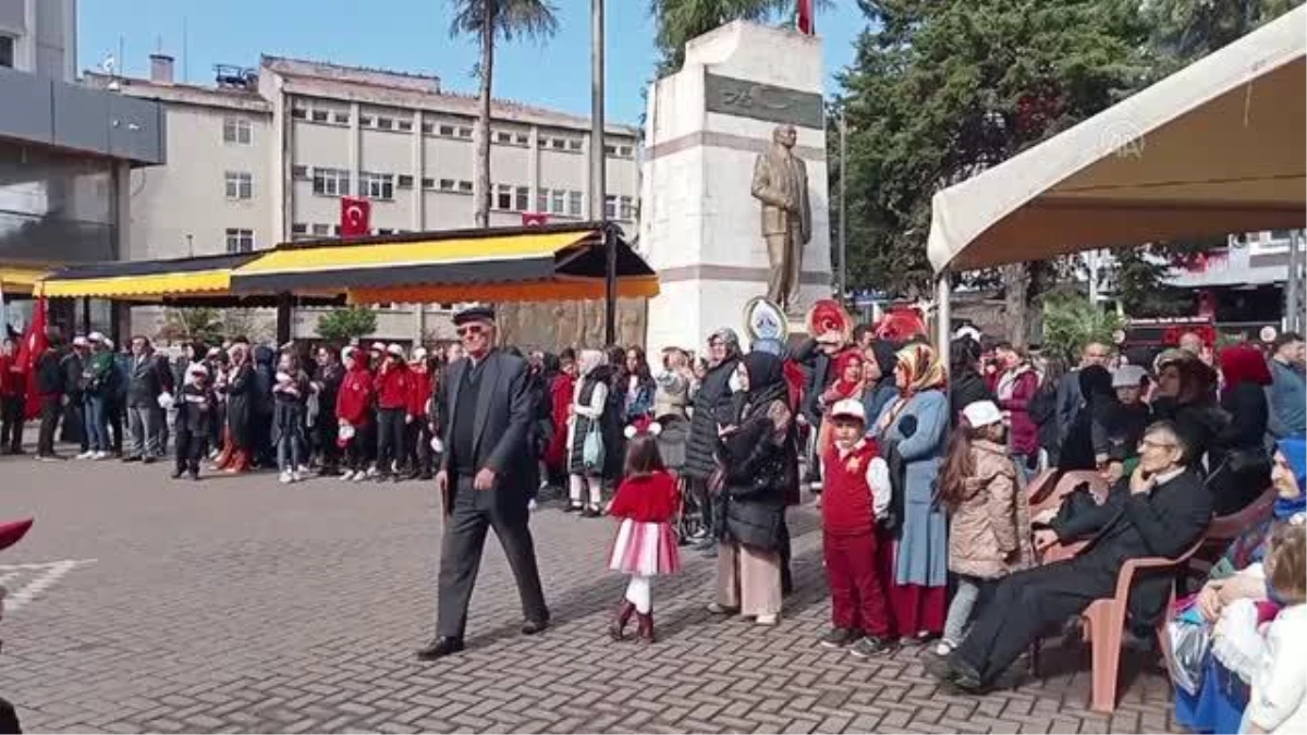 Terme\'de 29 Ekim Cumhuriyet Bayramı kutlandı
