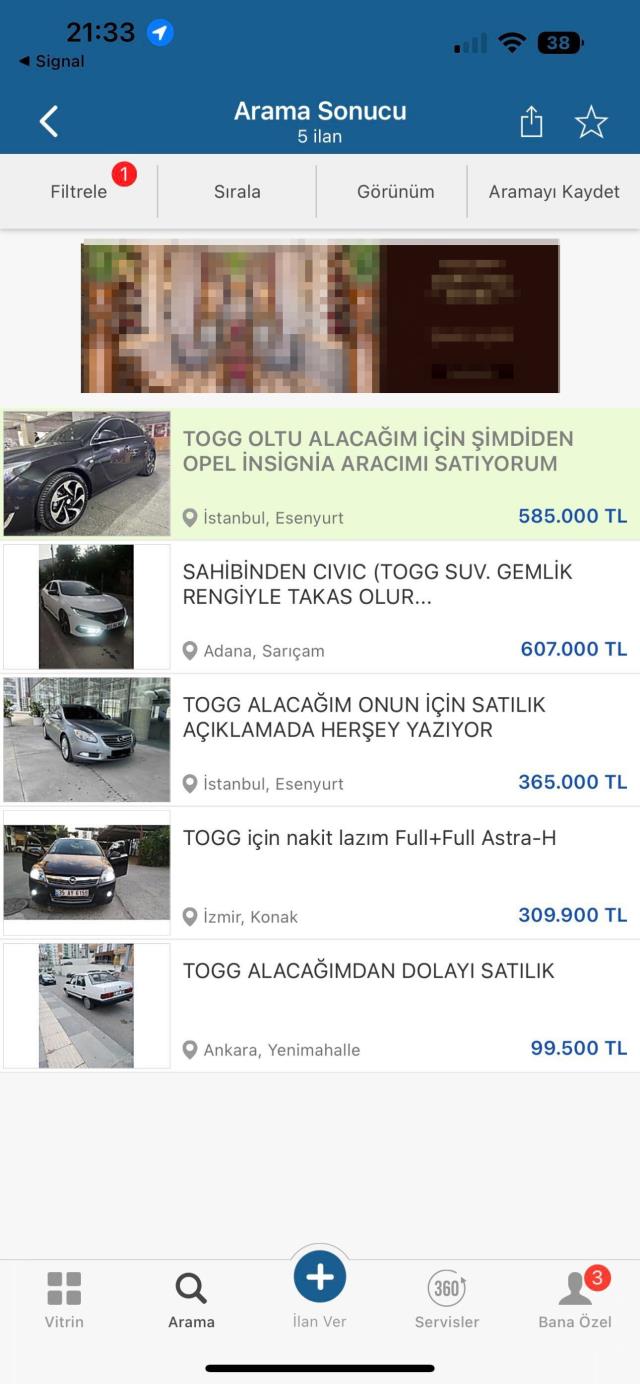 Togg'un açılışı yapıldı, Türk vatandaşları internete koştu! Verilen ilanlar bomba Togg'un açılışı yapıldı, Türk vatandaşları internete koştu! Verilen ilanlar bomba