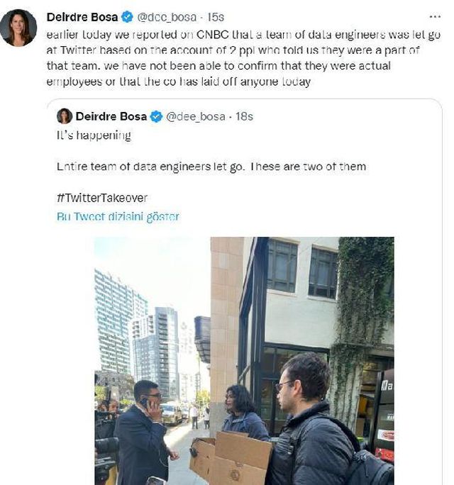 Twitter'dan kovulduk diye şaka yaptılar