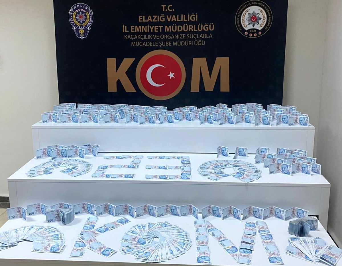 Elazığ\'da piyasaya sahte para sürmeye hazırlanan 4 şüpheli tutuklandı