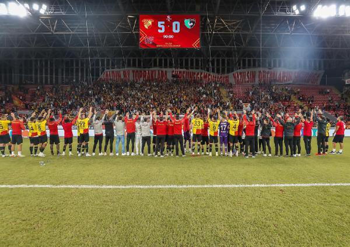 Göztepe kendine geldi