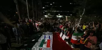 İsrail'de İran'daki protestolara destek gösterisi