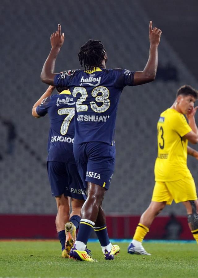 Olimpiyat'ta Batshuayi'nin gecesi! Fenerbahçe, İstanbulspor'u farka boğdu