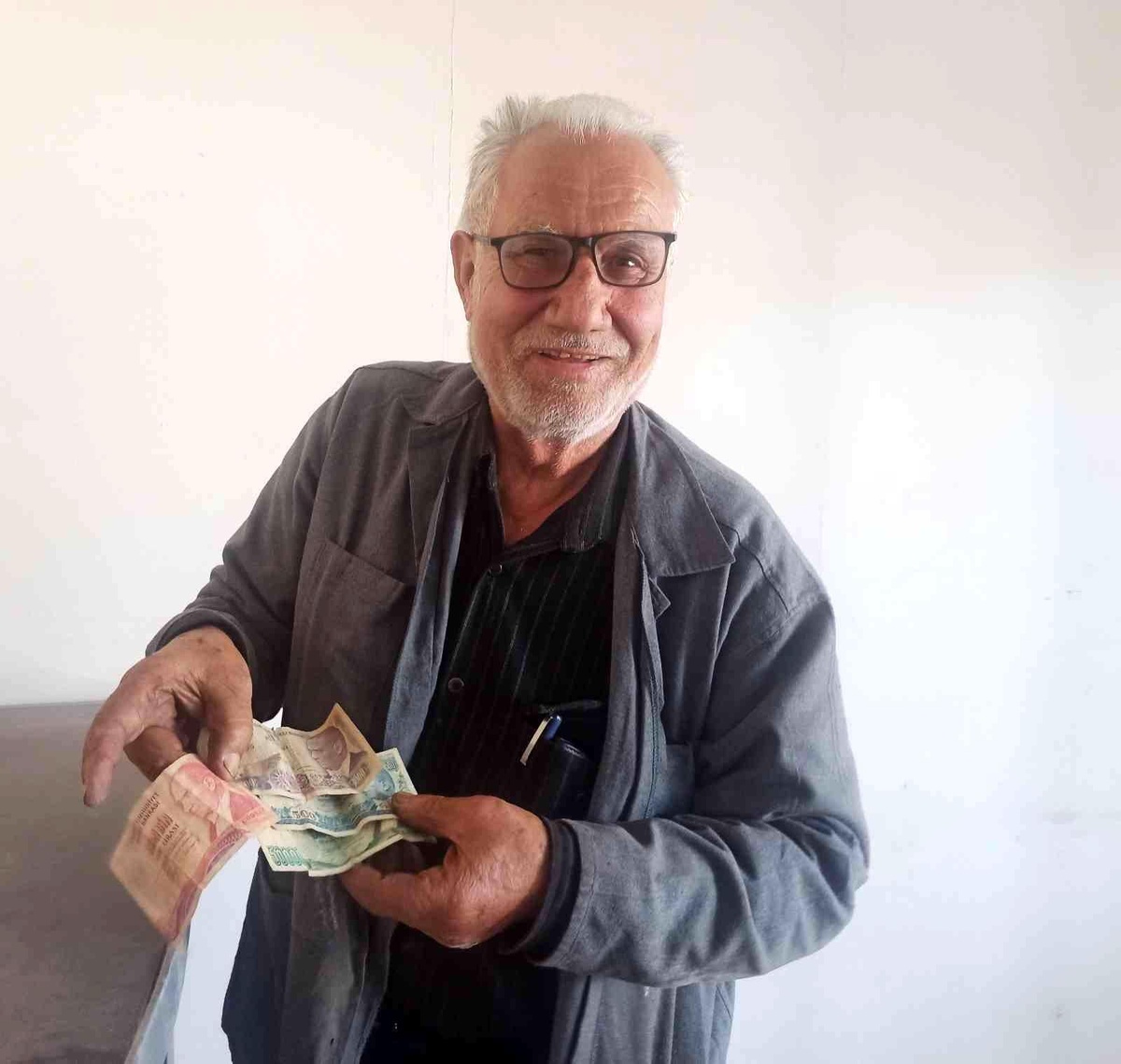 Sakladığı paraları yıllar sonra buldu
