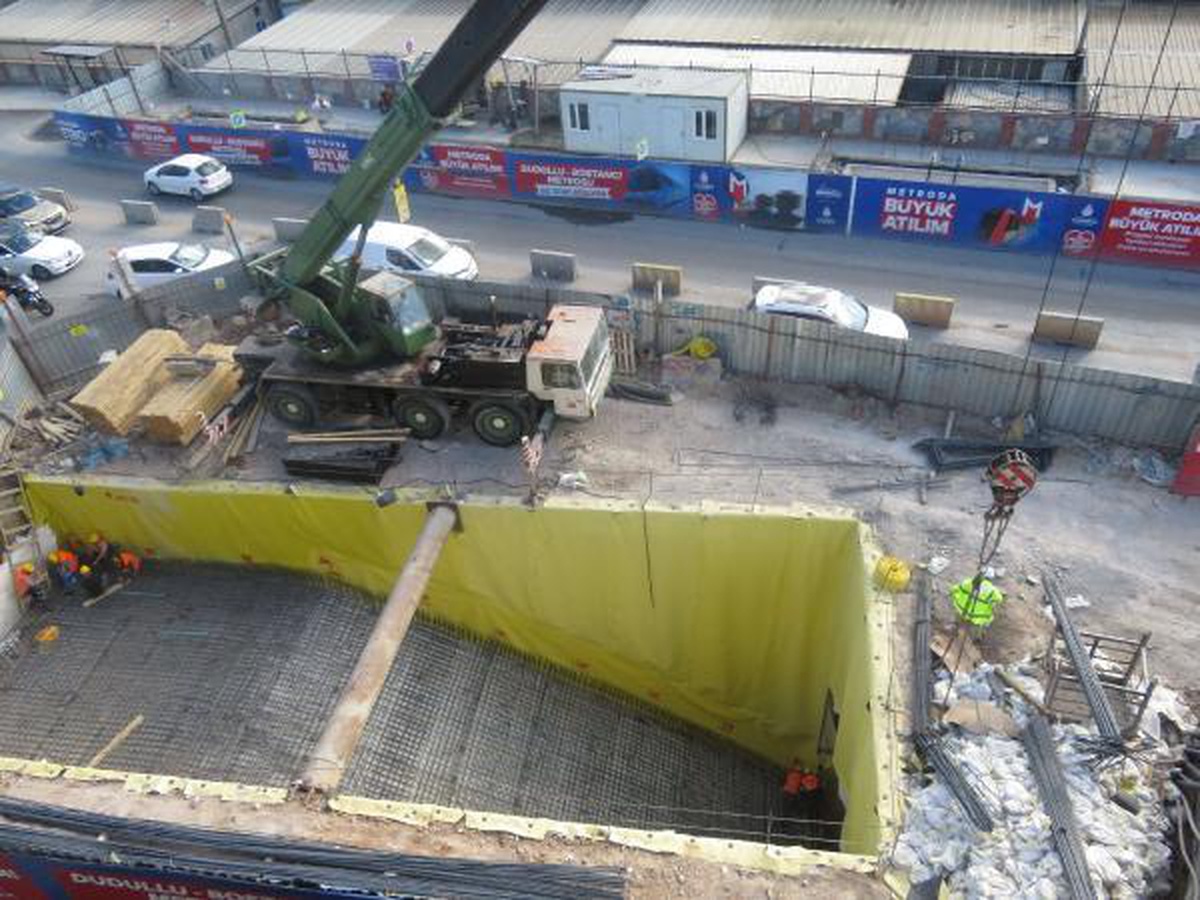Ümraniye\'de metro şantiyesinden hırsızlık iddiası