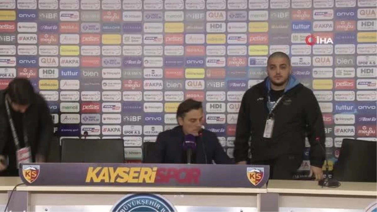 Vincenzo Montella: "Ağzımızda acı bir tat var"