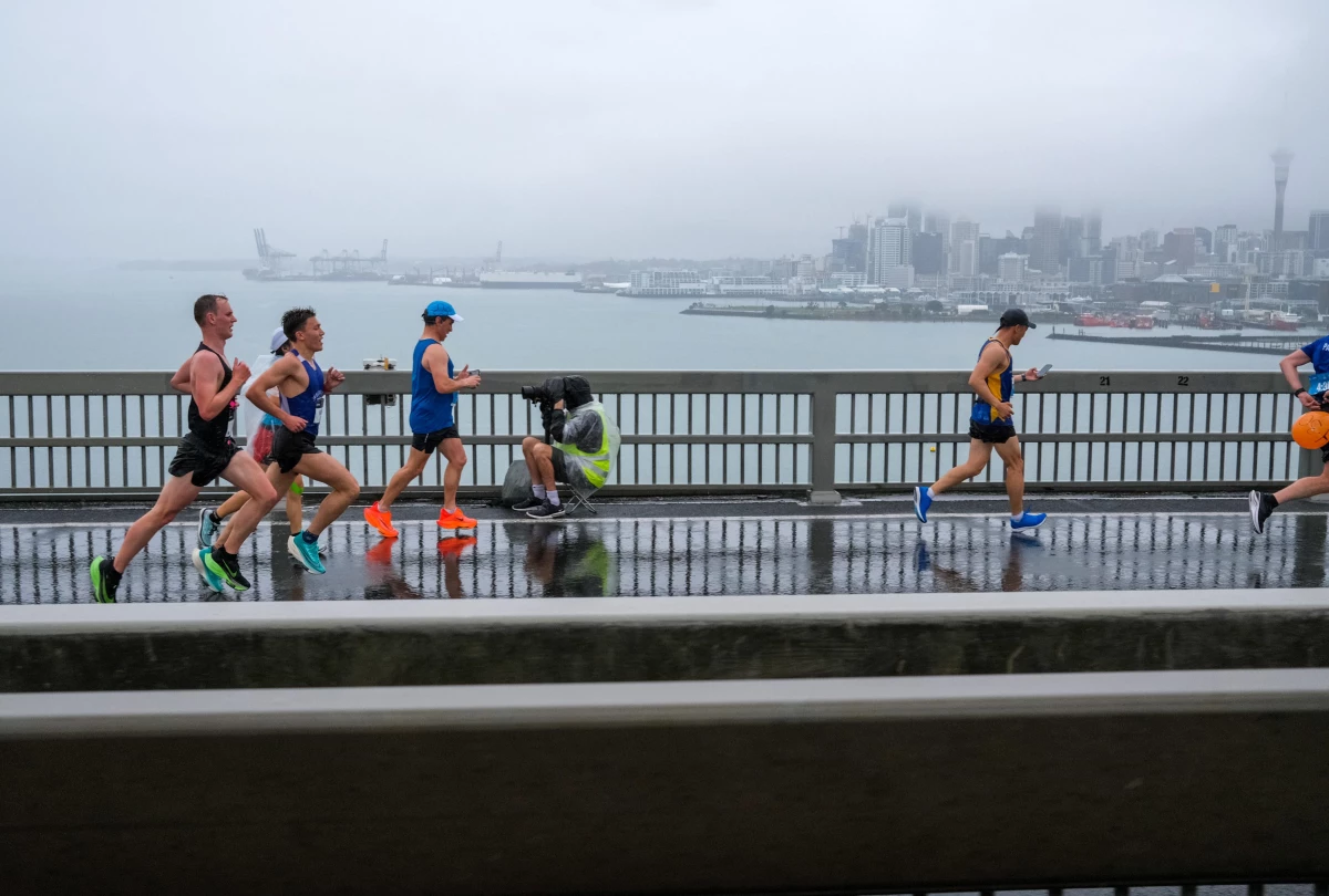 Yeni Zelanda\'da Auckland Maratonu Koşuldu