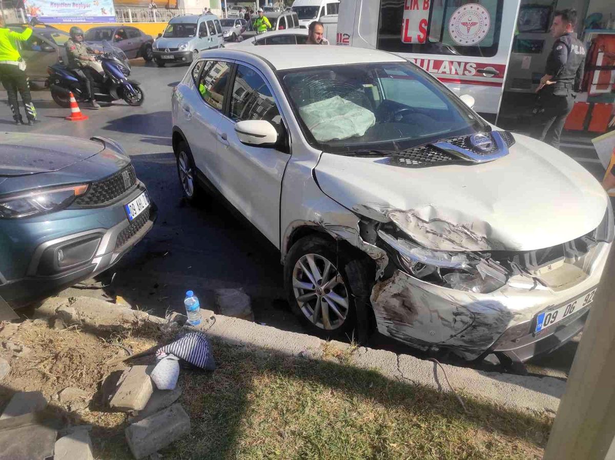 Aydın\'da trafik kazası: 1 yaralı